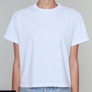 NWT: Still Here the shirt in white xs